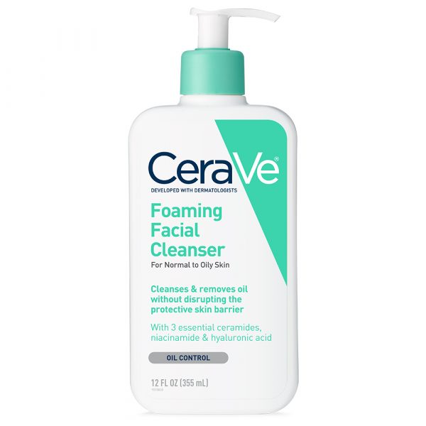 Foaming Face Wash, Face Cleanser for Normal to Oily Skin, 12 fl oz