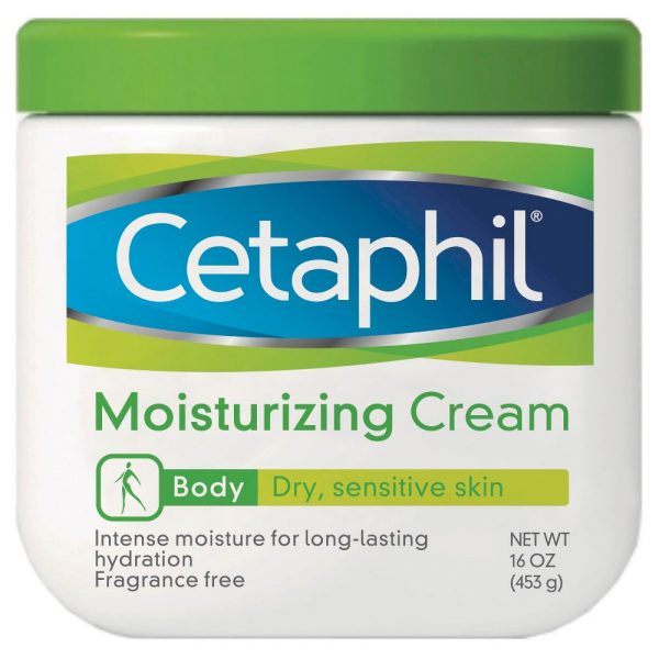 Moisturizing Cream, Hydrating Moisturizer For Dry To Very Dry, Sensitive Skin, Fragrance Free, Non-Greasy, 16 Oz.