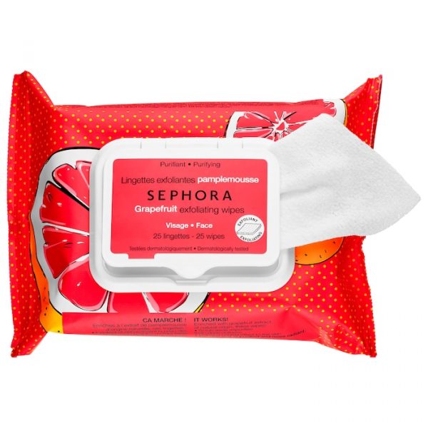 Cleansing & Exfoliating Wipes (Grapefruit - Purifying)