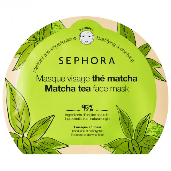 Clean Face Mask (Matcha - Mattiffying & Clarifying)