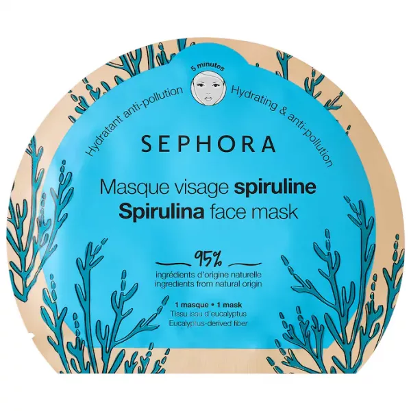 Clean Face Mask (Spirulina - Hydrating & anti-pollution)