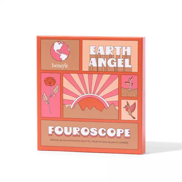 Fouroscope Earth Angel Bronze, Blush & Highlight Palette - Image 7