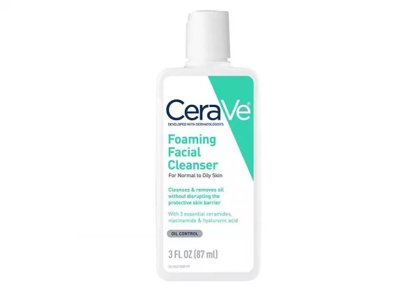 Foaming facial cleanser - 3 oz